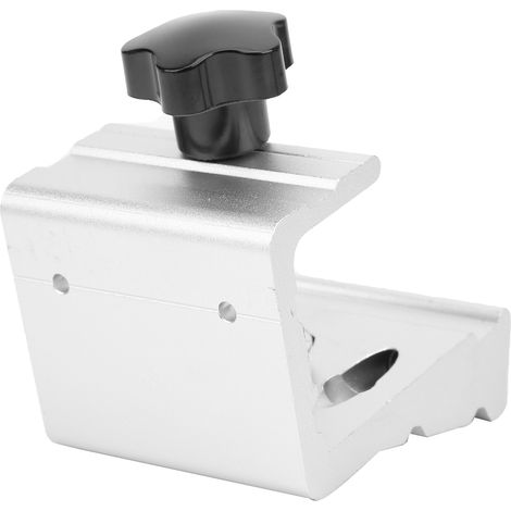 Guide de perçage pour assemblage bois avec chevilles - Accessoire de positionnement en alliage d'aluminium (1/5)