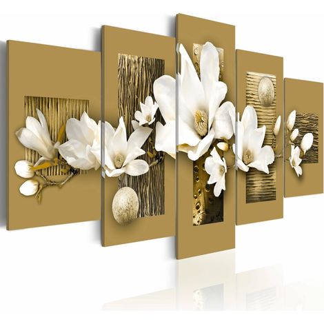 Tableau jardin des magnolias - 200 x 100 cm (1/3)