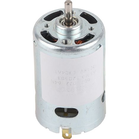 Moteur CC 12‑24V 280W 885 silencieux haute vitesse pour équipement électrique et bricolage (1/5)