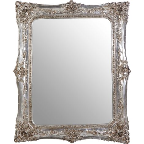 Premier Housewares Marseille Champagne Baroque Style Wall Mirror (1/5)