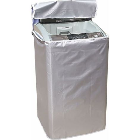 Housse de machine à laver portable étanche et résistante aux UV pour lave-linge à chargement supérieur - (1/5)