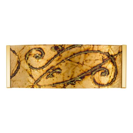 Kolarz EMOZIONE Applique murale en verre 2 lumières or 24 carats (1/4)