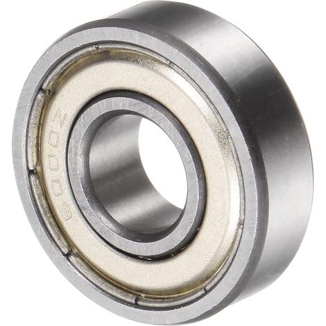 6000ZZ 10 x 26 x 8 mm Double Sealed Carbon Steel Bearings (1/5)