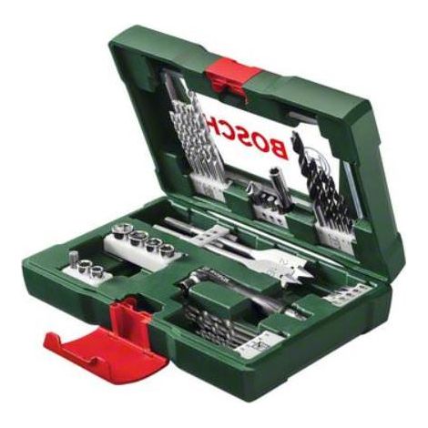 Bosch – Jeu de forets à métaux HSS-R 41 pièces – 7 forets de 2 à 6 mm – 6 forets à pierre de 5 à 8 mm – 5 forets à bois de 3 à 8 mm (1/4)