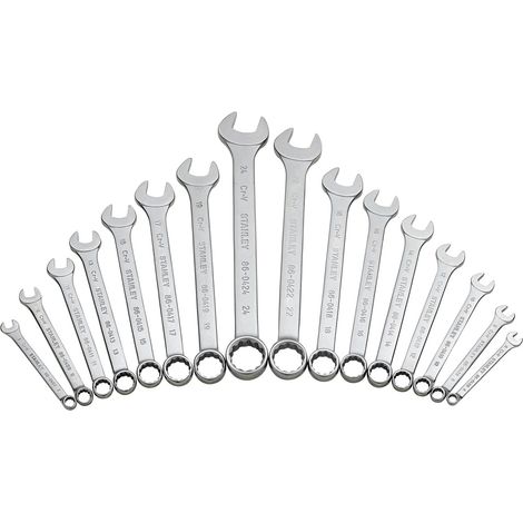 Stanley - Ring-Maulschlüssel Set 16-teilig STMT1-74178 (1/4)