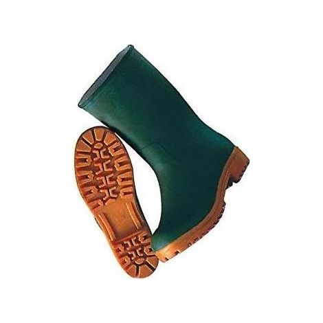 STIVALI IN PVC VERDI TRONCHETTO N 46