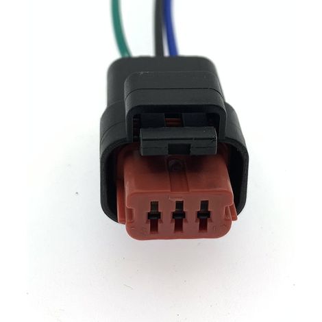 DJ7038C-1.5-21 est un connecteur automobile étanche à 3 broches pour capteurs de température d'eau - prise unique.