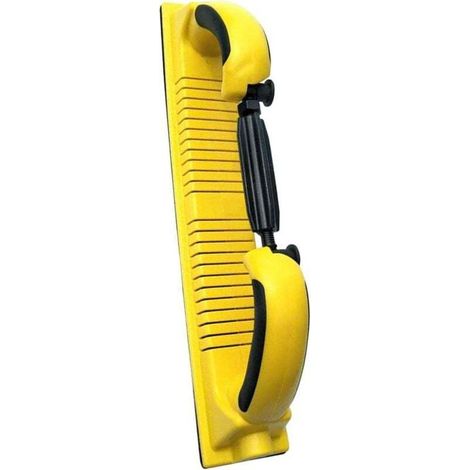 Manual Sanding Tool Lightweight Polyurethane Foam Hand Sander with Handle (1/4)