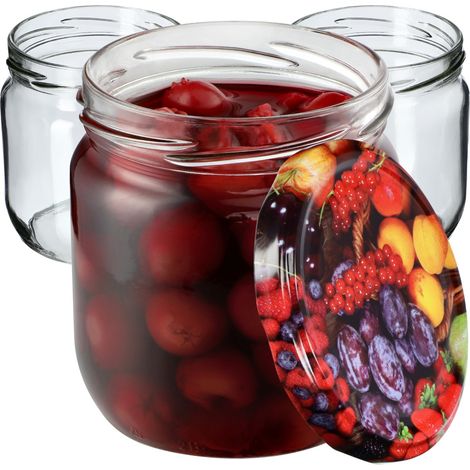 KADAX Berti-Glas 425ml fi82 TO-425 Gurken 4er-Pack (1/5)
