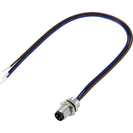 TRU COMPONENTS TC-13751896 Anschlussleitung M8 x 1 Stecker, gerade 0.2 m Polzahl Sensoren: 3 1 St. (1/3)