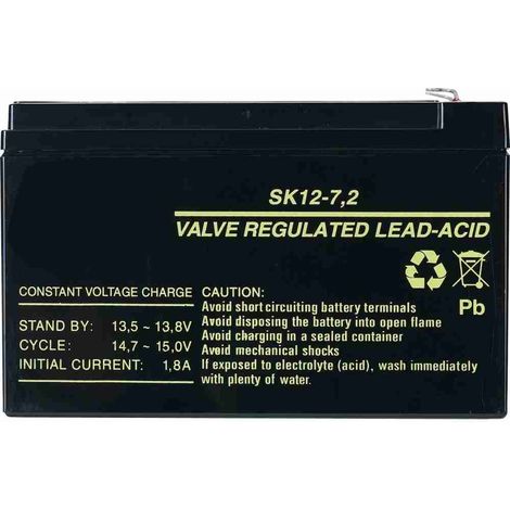 Accumulatore 12V 6,5A CAME BPT OH/B065 67900501