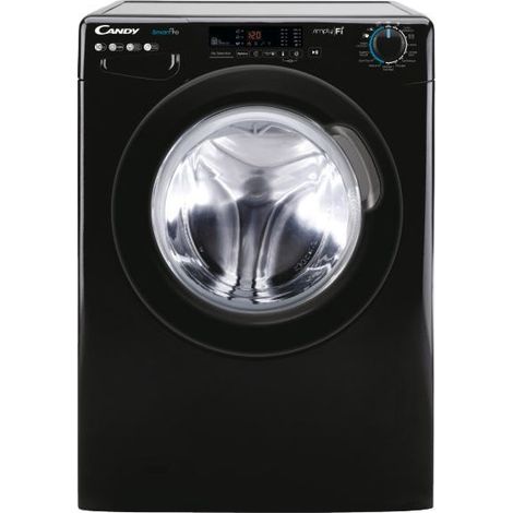 Candy – Lave-linge frontal 10kg 1200tr/min – Classe énergétique E – Niveau sonore 79dB – Charge avant – Noir