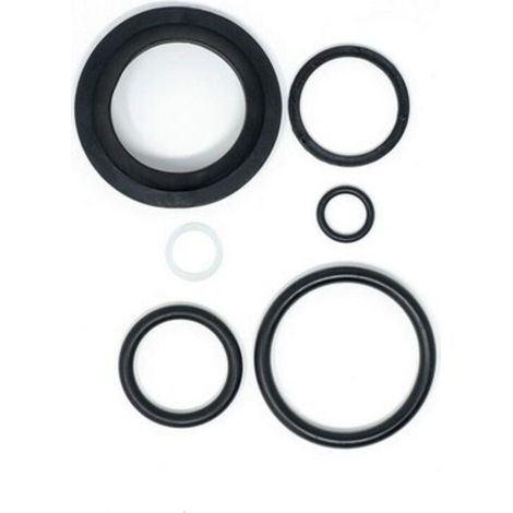 Kit guarnizioni per sifone scarico acqua gomma completo catis new junior e1201
