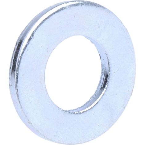 Rondelle plate, M8, Acier, 8.4mm x 16mm, Galvanisé brillant ( Prix pour Sachet de 100 )