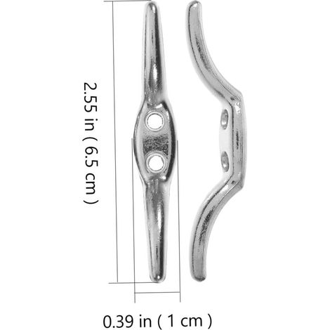 4 clips metálicos para cordón de persiana, accesorios de seguridad para cordón de cortina, aptos para la mayoría de persianas y cortinas. (1/4)