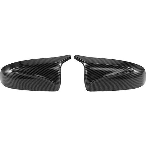 2 Stück Seitenflügel hinten für BMW X5 E70 X6 E71 - Carbonfaser-Optik