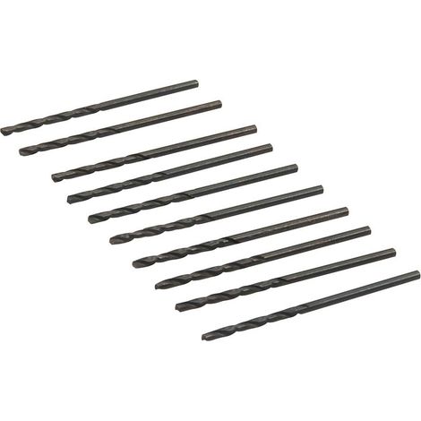 Foret metal, meches cylindriques a metaux hss lamines - foretshss : 10 x 2 mm