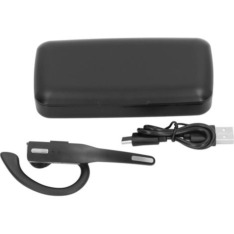Casque Bluetooth Sport Monoreille avec Affichage LED, Réduction de Bruit et Boîtier de Charge - Écouteurs Standard pour Activités Physiques (1/5)