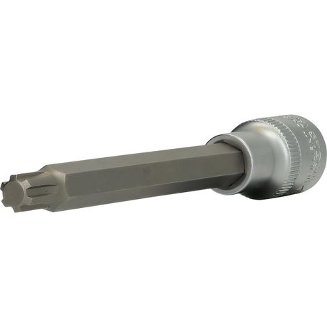BRILLIANT TOOLS  1/2"  Vaso  de punta  RIBE  140  mm  largo  M9  -  BT022741 (1/4)