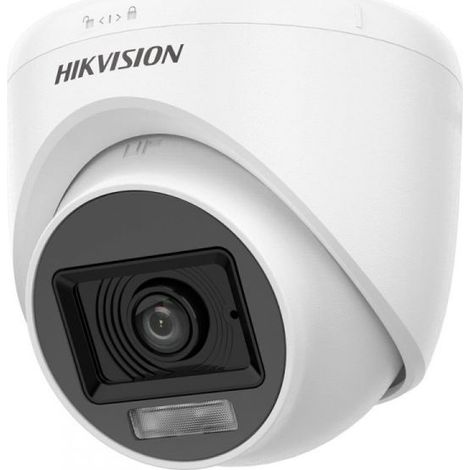 Hikvision Telecamera Turret dome camera 3k 6 mpx con Microfono audio 2,8mm Dual Light DS-2CE76K0T-LPFS 2.8