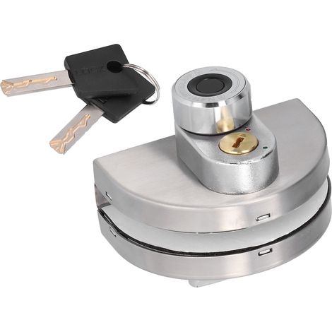 Elektronisches Smart-Fingerabdruck-Glastürschloss für Glastüren im Homeoffice, 3,7-V-Lithiumbatterie, Einzeltür (1/5)