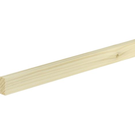 FN Neuhofer Flachleiste 240 cm 29 x 13 mm Fichte/Kiefer Leisten (1/2)