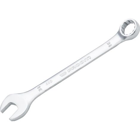 Facom 40B.34 40B.34 Slim Metric Combination Spanner 34mm FCM40B34 (1/2)