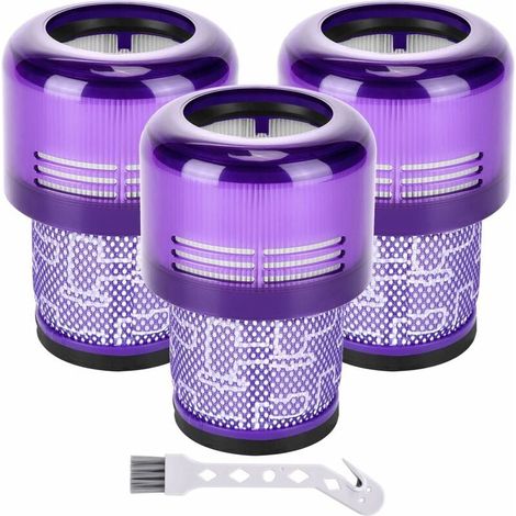 Filtri per Dyson V11, confezione da 3 filtri di ricambio per aspirapolvere Dyson V11, V15, SV14, SV17, SV22 Detect Animal Absolute Extra Pro Torque Drive Motorhead, sostituisce DY-970013-02 (1/5)