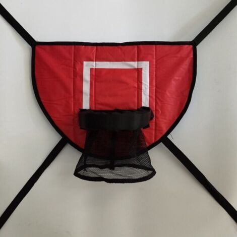 Panier De Basket pour Trampoline Panier De Basket Trampoline Accessoires De Panier De Basket Support De Basket-Ball pour Trampo (1/4)