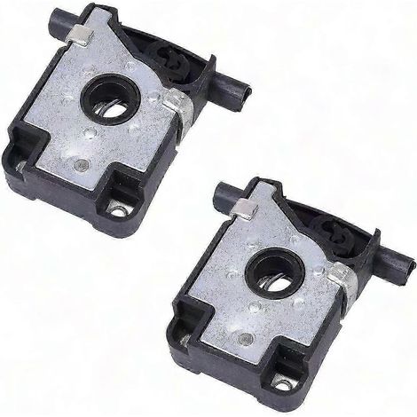 2-teiliges Motorhaubenschloss für BMW E39 525 528i, E46 323 328 330i, E53 X5, E52 - Metall-Sicherheitsriegel, einfacher Austausch, robuste Befestigung. (1/5)