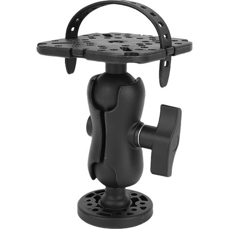 Ortviai Support universel pour sondeur de poisson – Base pivotante à 360° en ABS pour bateau, kayak, ponton et canoë (1/5)