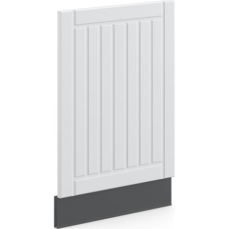 Frontblende Fame-Line, Weiß Landhaus, 45 cm ohne Arbeitsplatte, Vicco