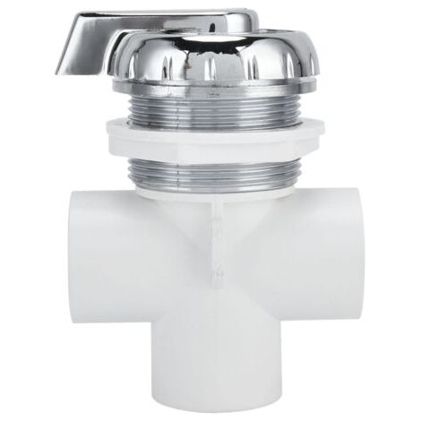 Convertisseur de Trous, Convertisseur de Sortie de Spa pour Piscine à économie d'eau Baignoire de Massage Convertisseur à Double Trou Inverseur d'eau de Spa 11x8.5x4cm (1/5)