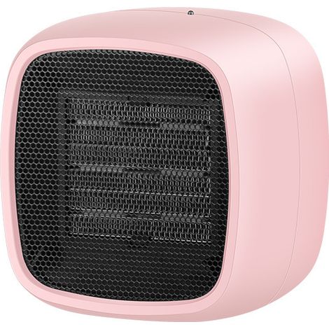 Termoventilatore da scrivania portatile in ceramica - Mini riscaldatore elettrico - 450 - 800 watt - Due impostazioni di temperatura - Basso consumo energetico