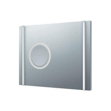 Emco light mirror select, LED light mirror select, 800 x 610 mm con rasoio LED integrato e specchio cosmetico - 449600088 (1/4)