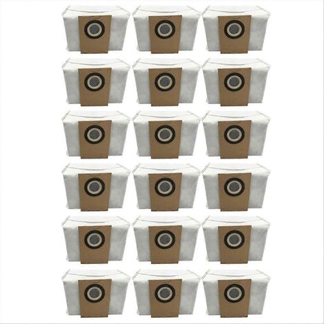 18 pièces Non-Woven sac poussière pour aspirateur robot (1/5)