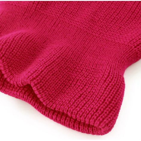 Masque de cyclisme chaud, protection anti-froid pour le cou, casque de cyclisme chaud, couvre-chef respirant, adapté au ski en extérieur, rouge rose. (1/5)