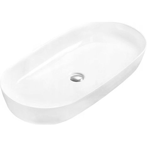 Mexen Suzana Aufsatzwaschbecken 81 x 41 cm, Weiß - 21698100 (1/2)