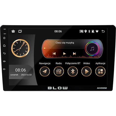 Radio BLOW AVH-9992 2DIN 9 Android/WiFi/GPS/CARPLAY (1/5)