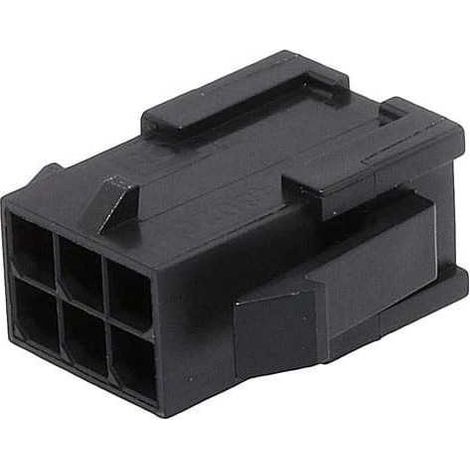 Connettore Micro Fit femmina 3X2 vie molex