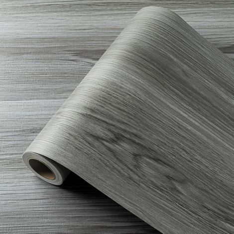 Revêtement de sol en vinyle autocollant - Dalles autocollantes en PVC - Carreaux autocollants en vinyle imitation bois - Adhésif imperméable et résistant à l'usure pour cuisine, salon, salle de bain (1/5)