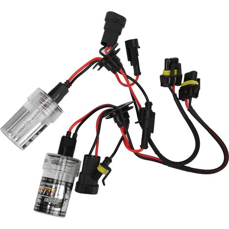 Phare avant 9005 35W 6000K 3250LM Blanc Lumière Vive Ampoule Voiture Kit 2 Pièces Branchement Direct (1/5)