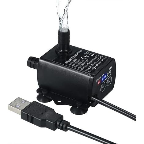 Decdeal Water Pump Submersible Fountain Waterproof (1/5)