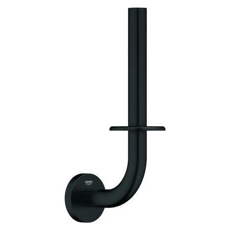 Porta carta riserva Essentials 102469 da parete nero opaco