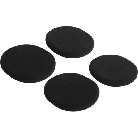 Coussinets d'oreille pour casque 2 Paires Coussins d'Oreille de Casque Coussinets d'Oreille d'Écouteur pour H800 Noir (1/4)