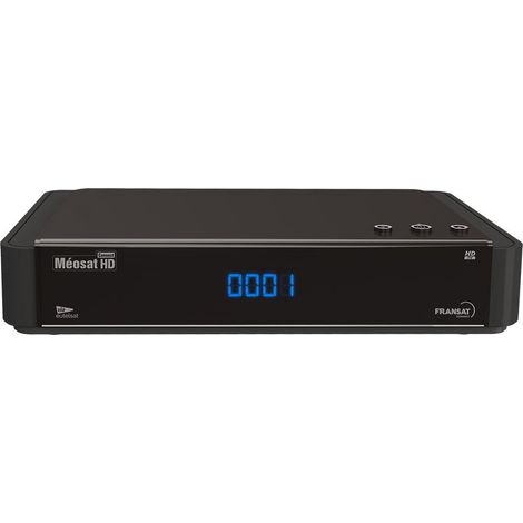 Récepteur TV Satellite HD - ASTON - MEOSAT HD Connect - Enregistrement USB - Compatible FRANSAT - Afficheur LCD (1/2)