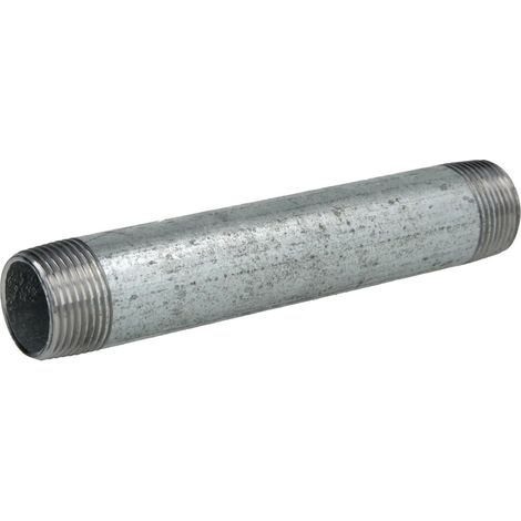 Nipple double galvanisé 3/4'' x 140 mm