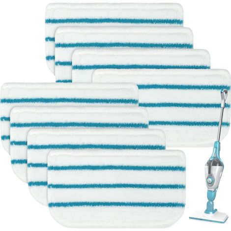 Passend für: Black & Decker FSM1300/1600/1610 Fiberglas-Ersatzmatten – 8 Stück – 31 x 16 cm