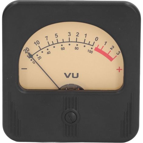 VU-mètre ABS PMMA rétroéclairé, tension 2,8 V/3,8 V, 20 mA, connecteur pour niveau sonore en dB, pour studio d'enregistrement (1/5)