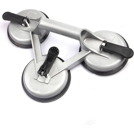 Ventouse en alliage d'aluminium haute résistance 7031B pour verre, carrelage et sols ventouse manuelle pour déplacer et retirer le verre (1/4)